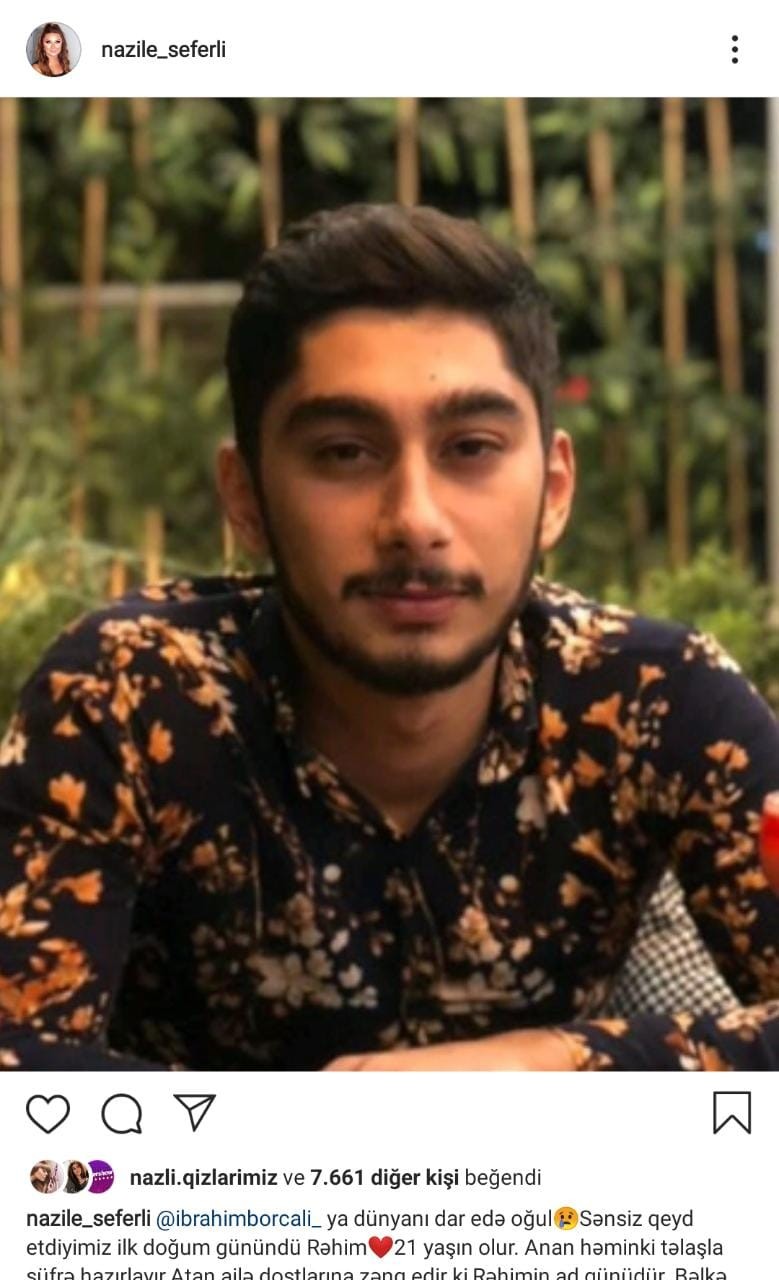 “Təzə evi bəyənməyib, dar məzarı seçdin” – Nazilə Səfərli